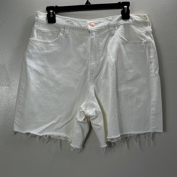 Universal Thread white vintage Bermuda shorts women’s size 12 - Picture 2 of 8
